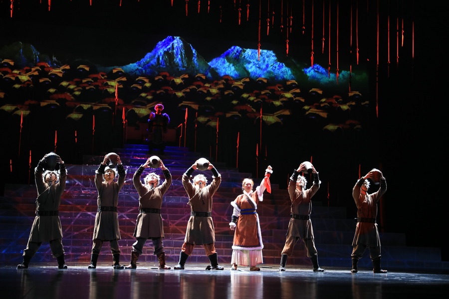 大型史詩情景演出《契丹王朝》再現(xiàn)遼帝國(guó)兩百年興衰