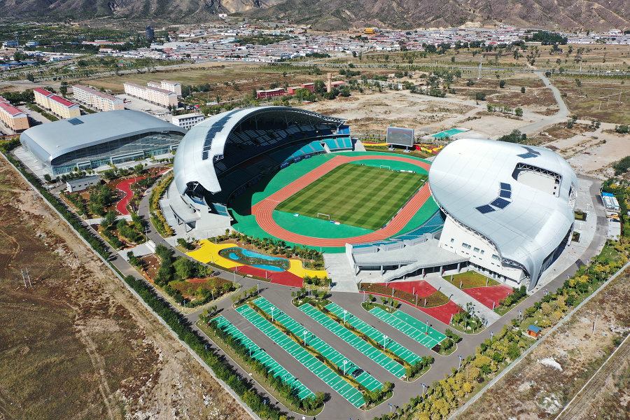 飛閱內(nèi)蒙古 空中俯瞰國家北方足球訓(xùn)練基地