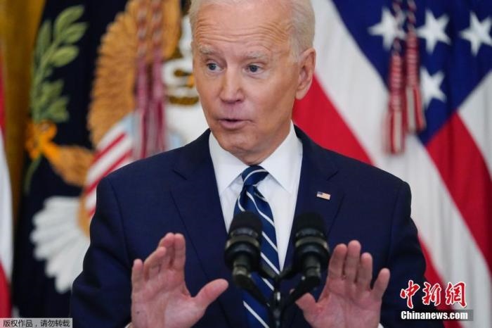 資料圖：美國(guó)總統(tǒng)拜登。