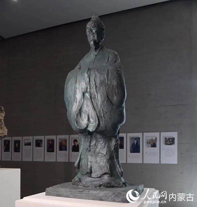 吳為山作品《管子》。實(shí)習(xí)生 楊光攝