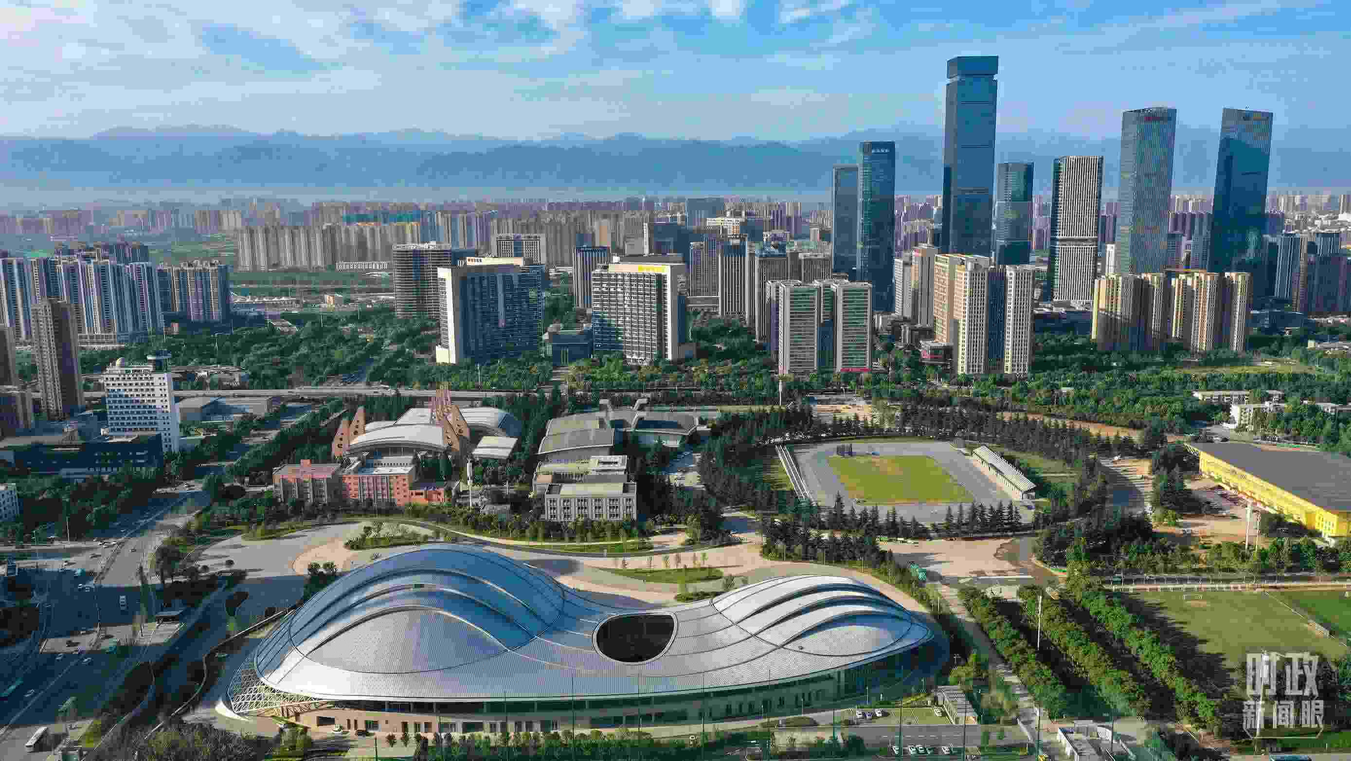 △西安高新區(qū)。（圖／視覺(jué)中國(guó)）