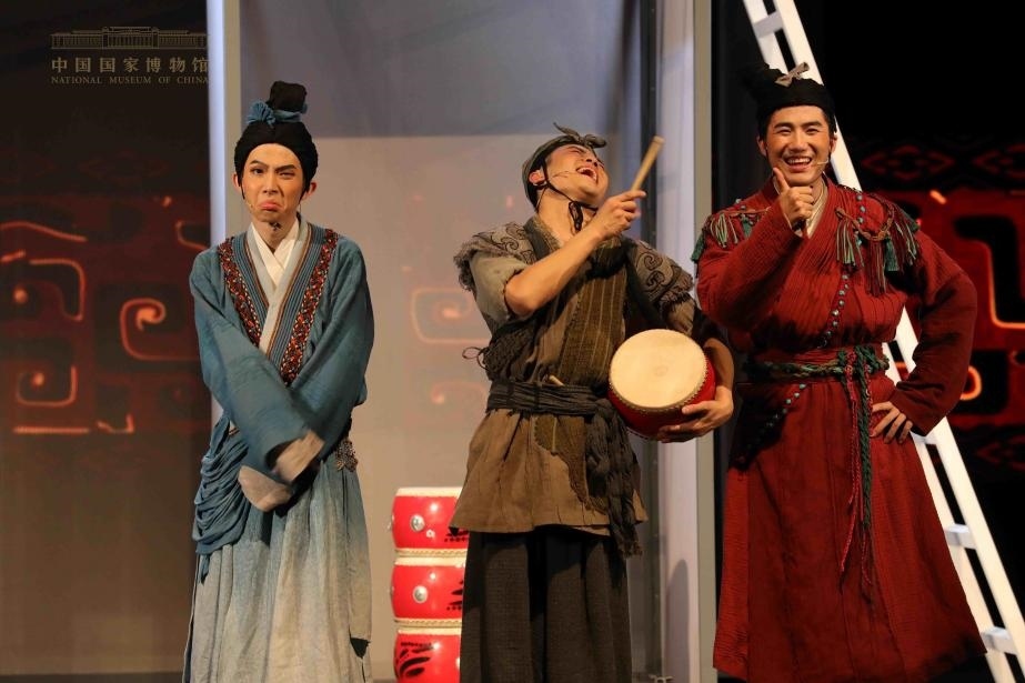 舞臺(tái)劇《盛世歡歌》現(xiàn)場(chǎng)。主辦方供圖