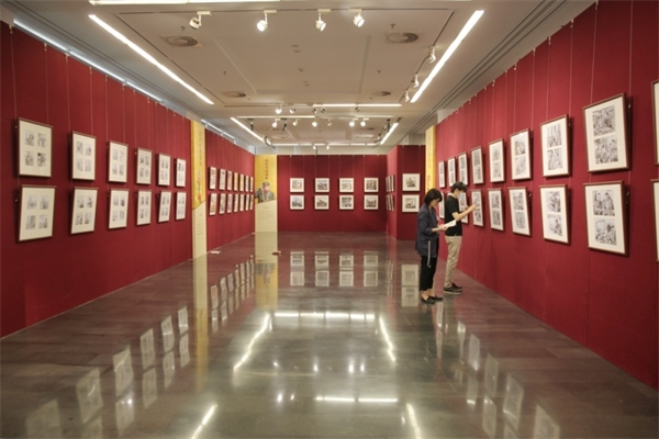 展覽現(xiàn)場。出版社供圖