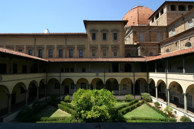 意大利美第奇洛倫佐圖書館。美第奇洛倫佐圖書館供圖