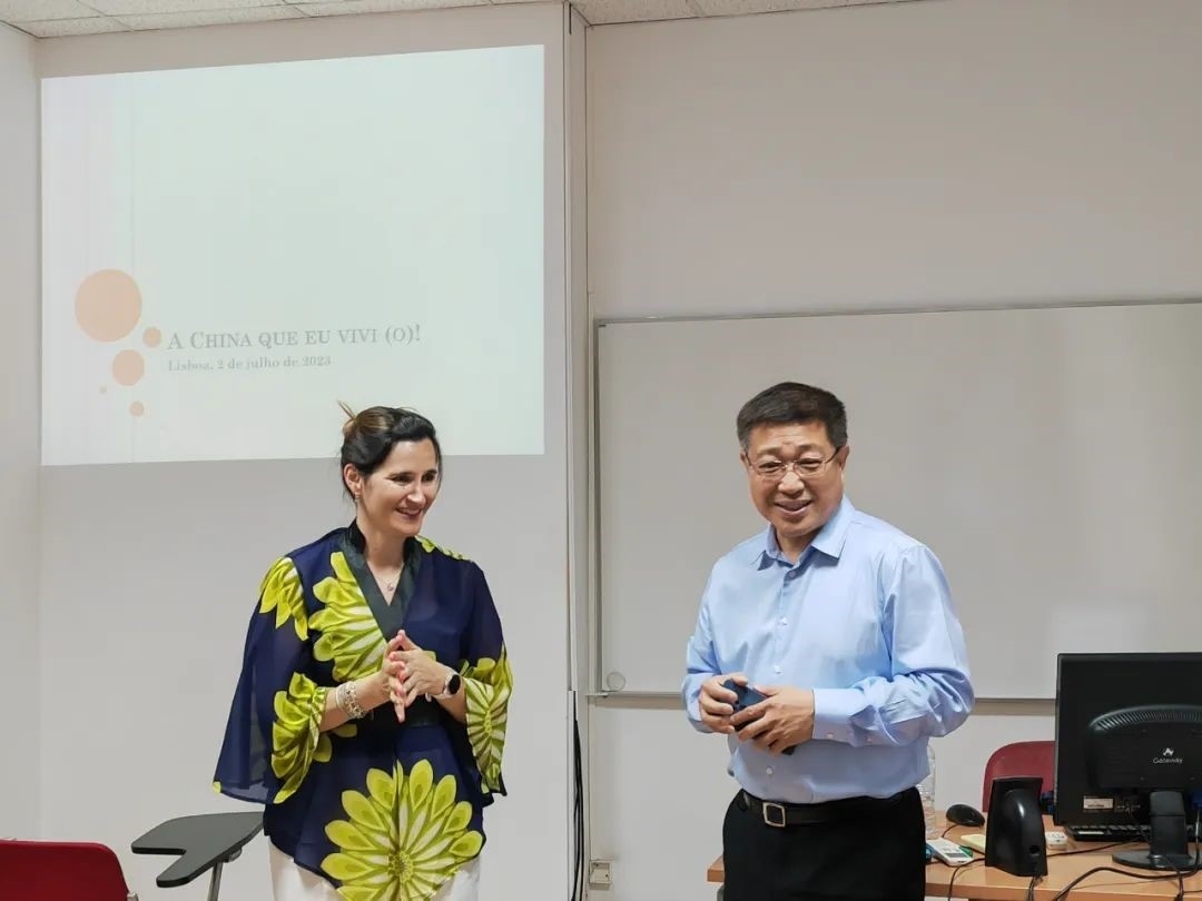 里斯本大學(xué)孔子學(xué)院組織漢語角活動(dòng)。 圖片來源：里斯本大學(xué)孔子學(xué)院公眾號(hào)