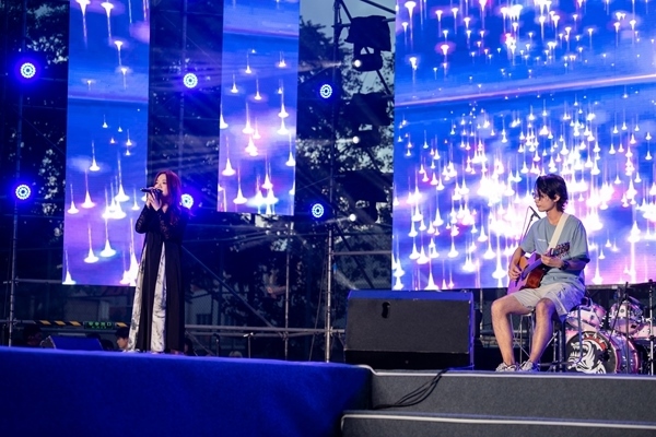 歌會現(xiàn)場。人民網(wǎng)記者 翁奇羽攝