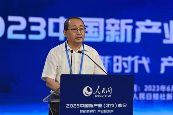 中央網(wǎng)信辦網(wǎng)絡綜合治理局副局長李云峰。人民網(wǎng)記者 于凱攝