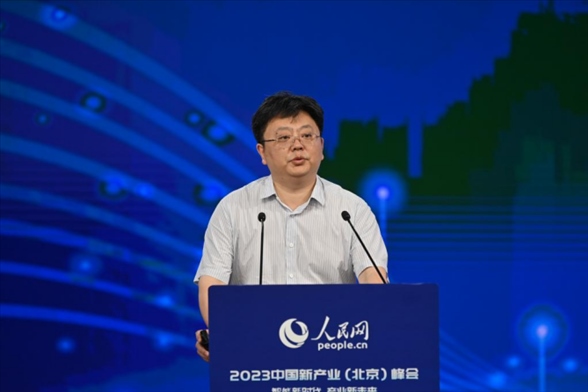 傳播內(nèi)容認知全國重點實驗室首席科學家張勇東。人民網(wǎng)記者 于凱攝