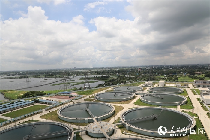 達舍爾甘地污水處理廠是孟加拉國第一座也是最大規(guī)模的現代化大型污水處理廠。孫廣勇攝