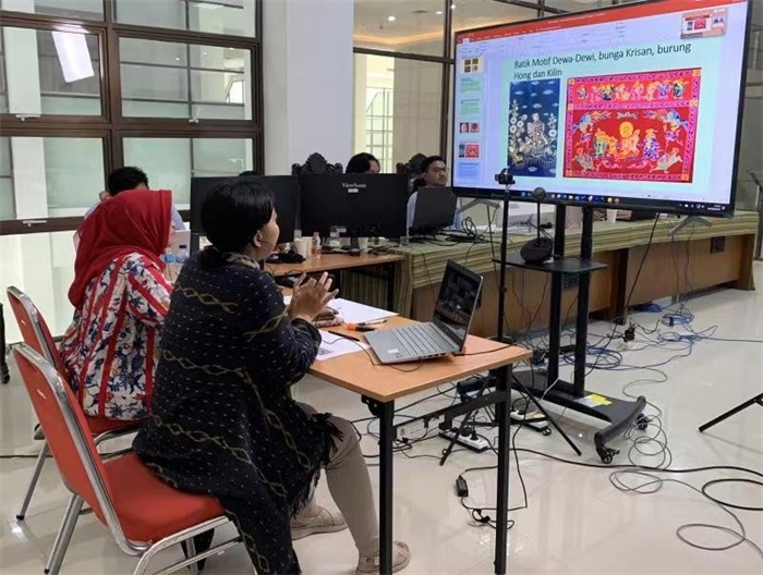 活動(dòng)現(xiàn)場(chǎng)。供圖：印尼三一一大學(xué)孔子學(xué)院