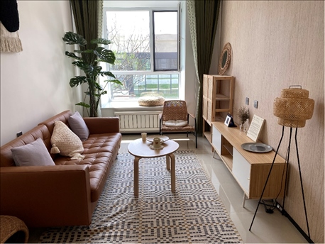 輝山英才社區(qū)樣板間。北京外國語大學(xué) 許青攝