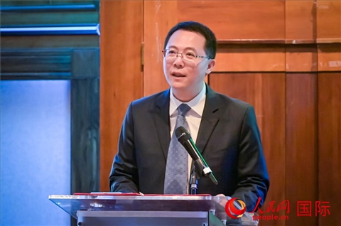 吳文海致辭。人民網(wǎng) 郭錦標(biāo)攝