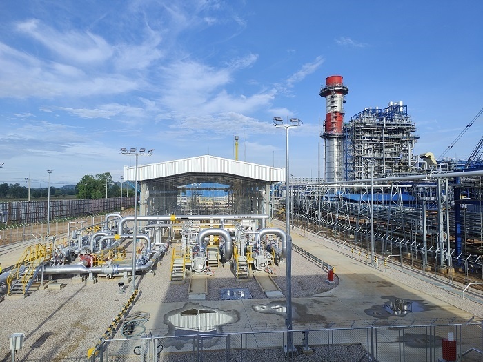 泰國新崗天然氣管道項目計量調壓站?？ì斎R 攝