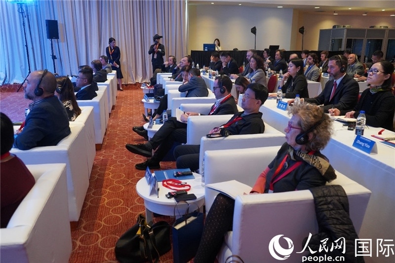 圖為“中拉文明對話論壇”現(xiàn)場。人民網(wǎng)記者 許放攝