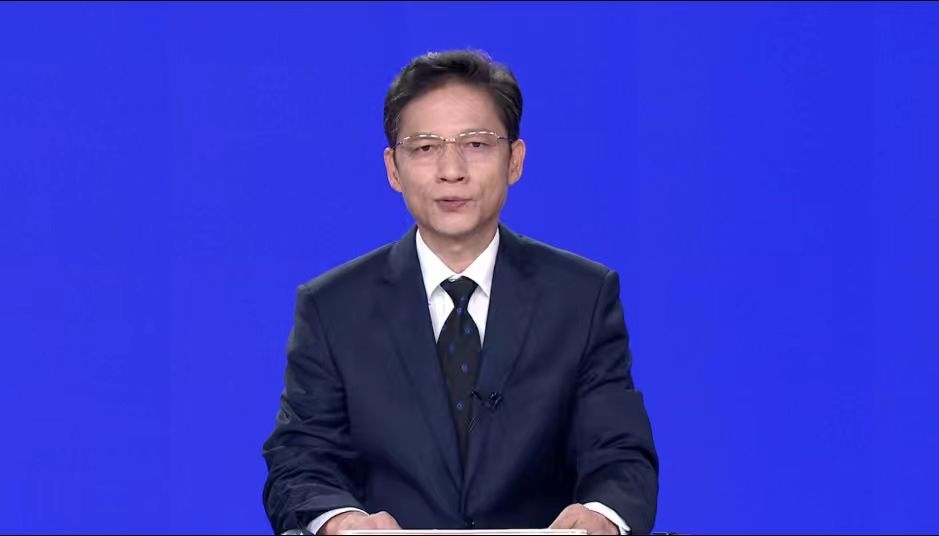 劉昆致辭。中國駐東盟使團供圖