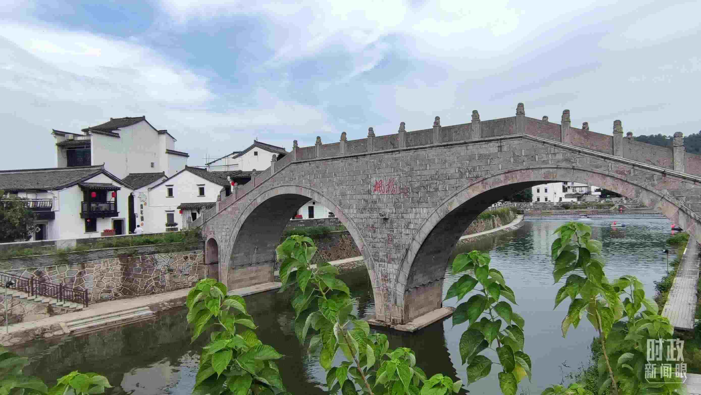 △楓橋古鎮(zhèn)。（總臺央視記者耿小龍拍攝）