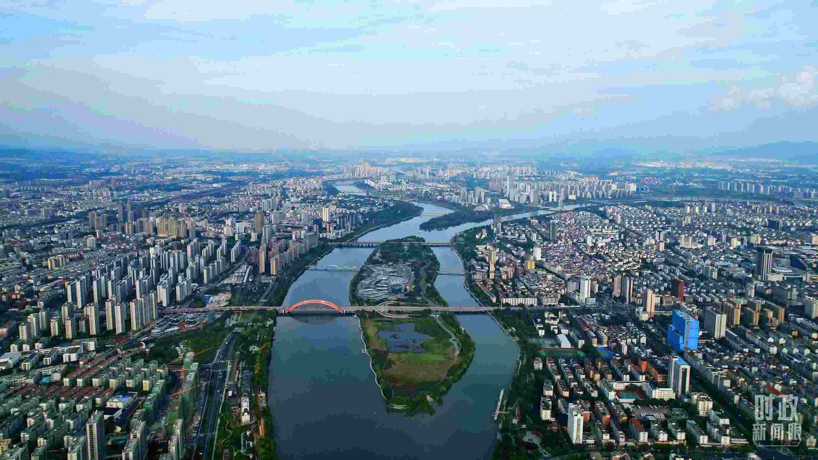 △浙江省金華市。（總臺央視記者范凱拍攝）