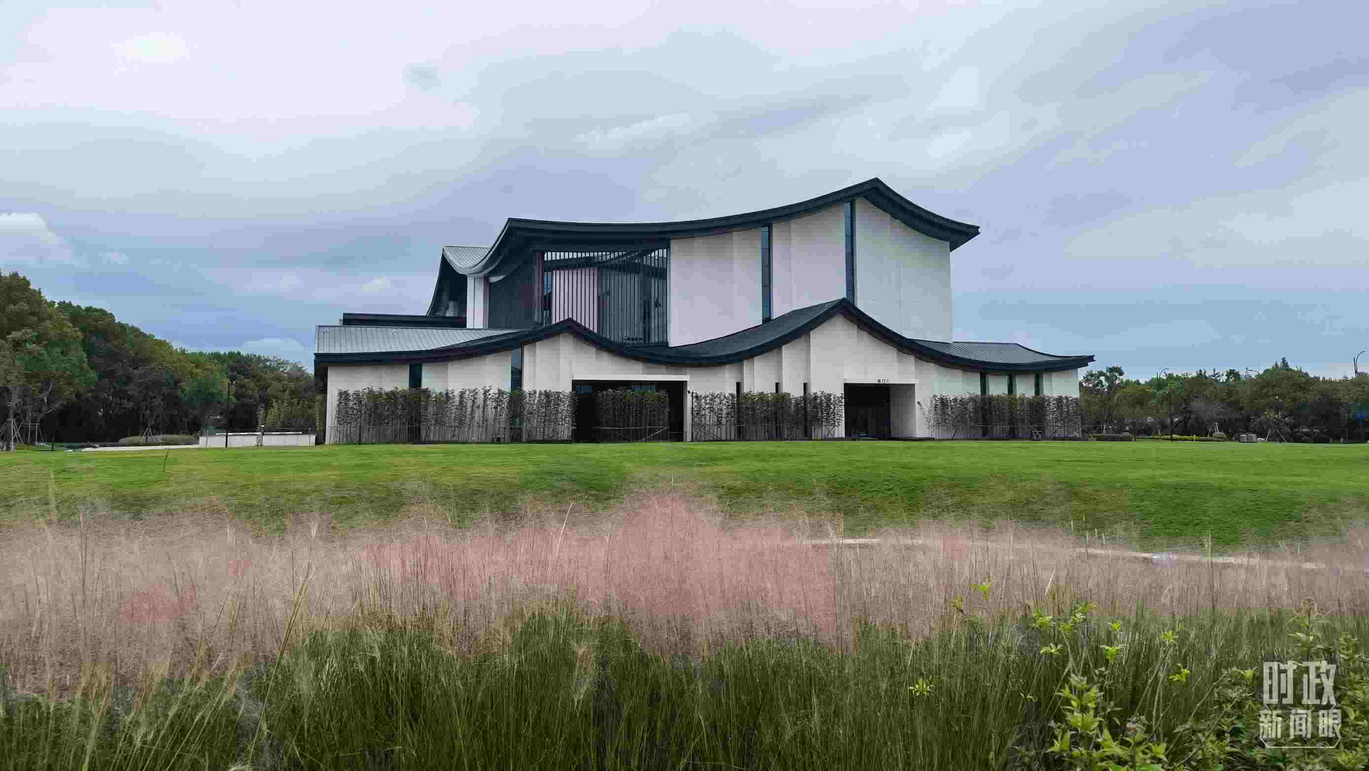 △浙東運河文化園。（總臺央視記者石丞拍攝）