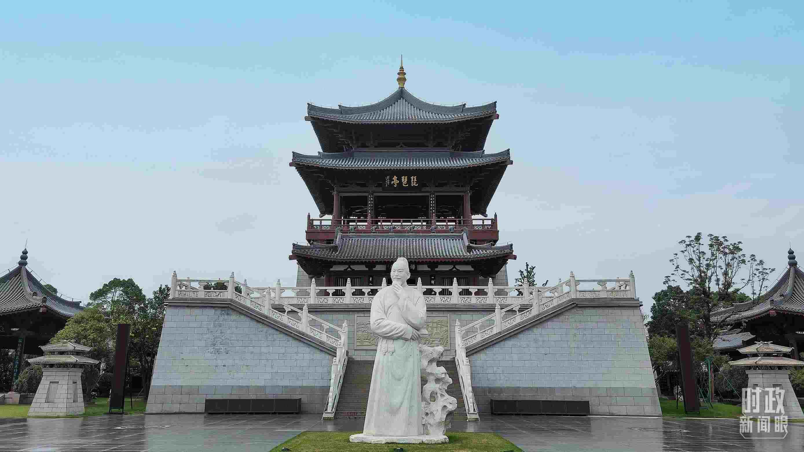 △琵琶亭。（總臺央視記者程鋮拍攝）