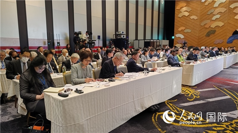 “一帶一路”倡議十周年國際研討會現(xiàn)場。人民網(wǎng) 蔣曉辰攝