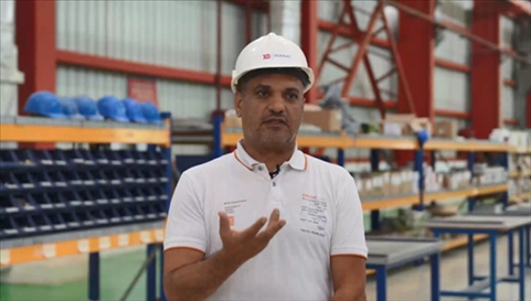 穆罕默德·沙欣接受人民網(wǎng)記者采訪