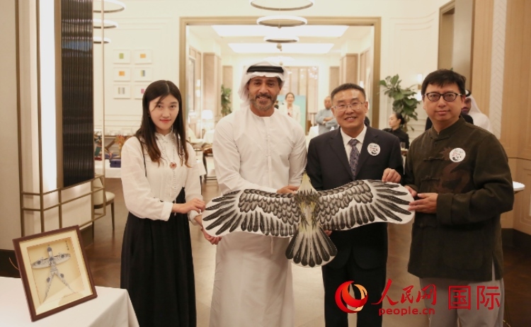 非遺展示。人民網(wǎng) 塔里克·易卜拉欣攝