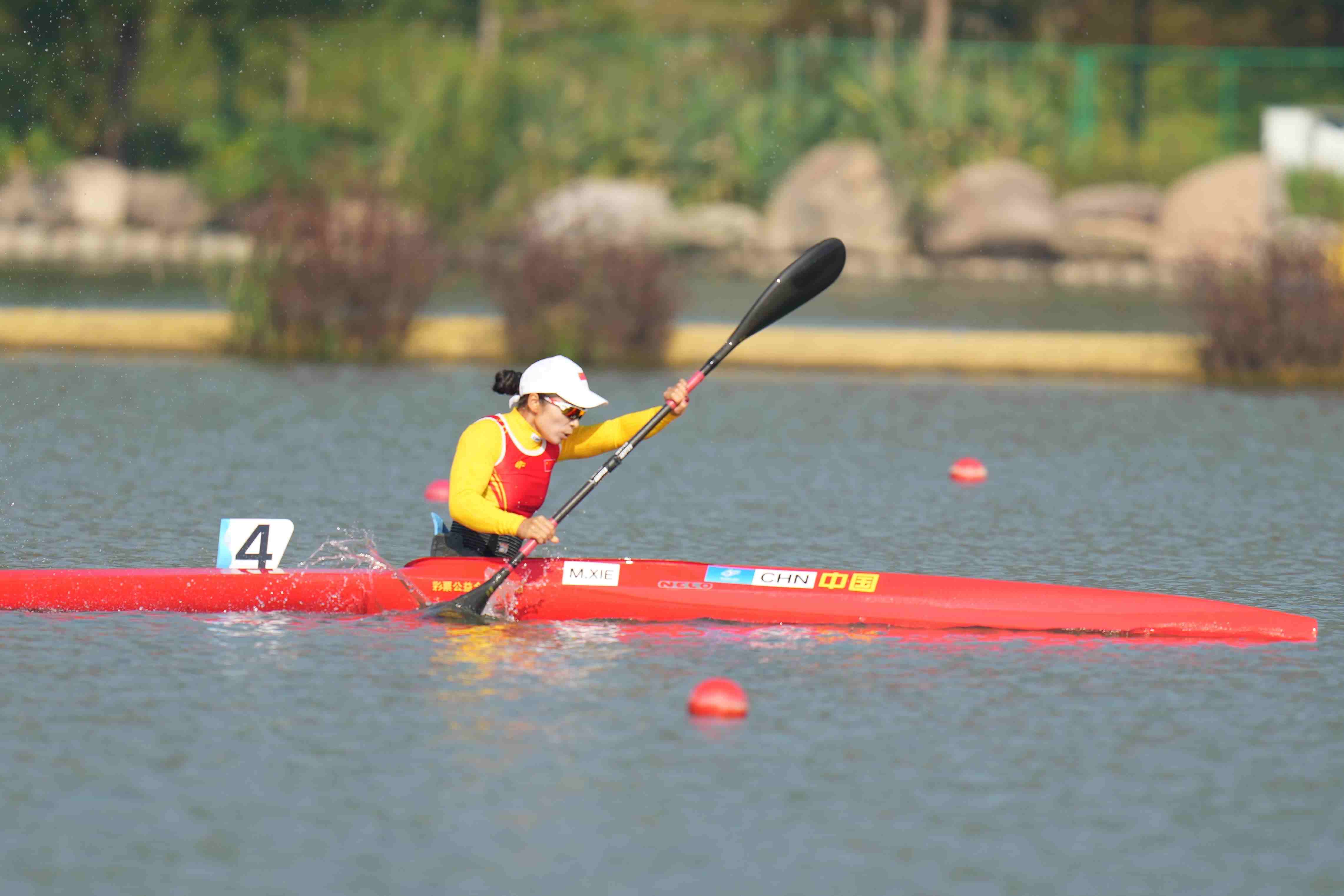 △2023年10月23日，中國選手謝毛三獲得本屆亞殘運(yùn)會(huì)首金。