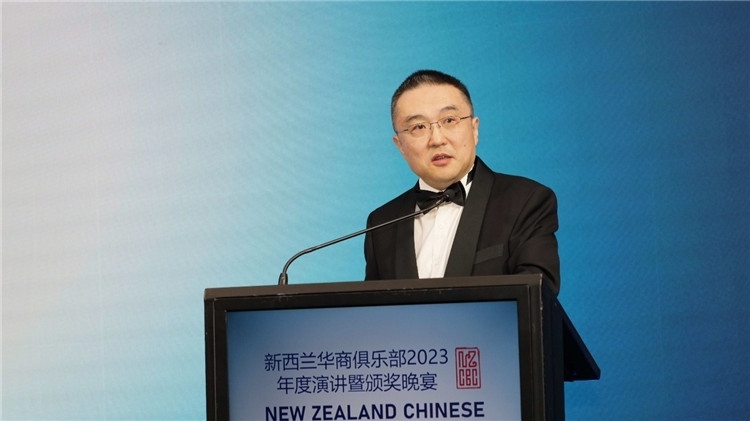 中國駐新西蘭大使王小龍。攝影：張凱