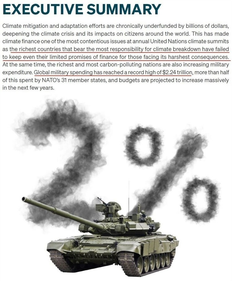 看看北約的“碳足跡”，就知道西方的氣候承諾有多扯