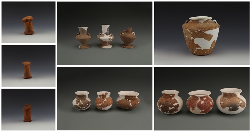 龜山遺址出土陶器。國(guó)家文物局供圖