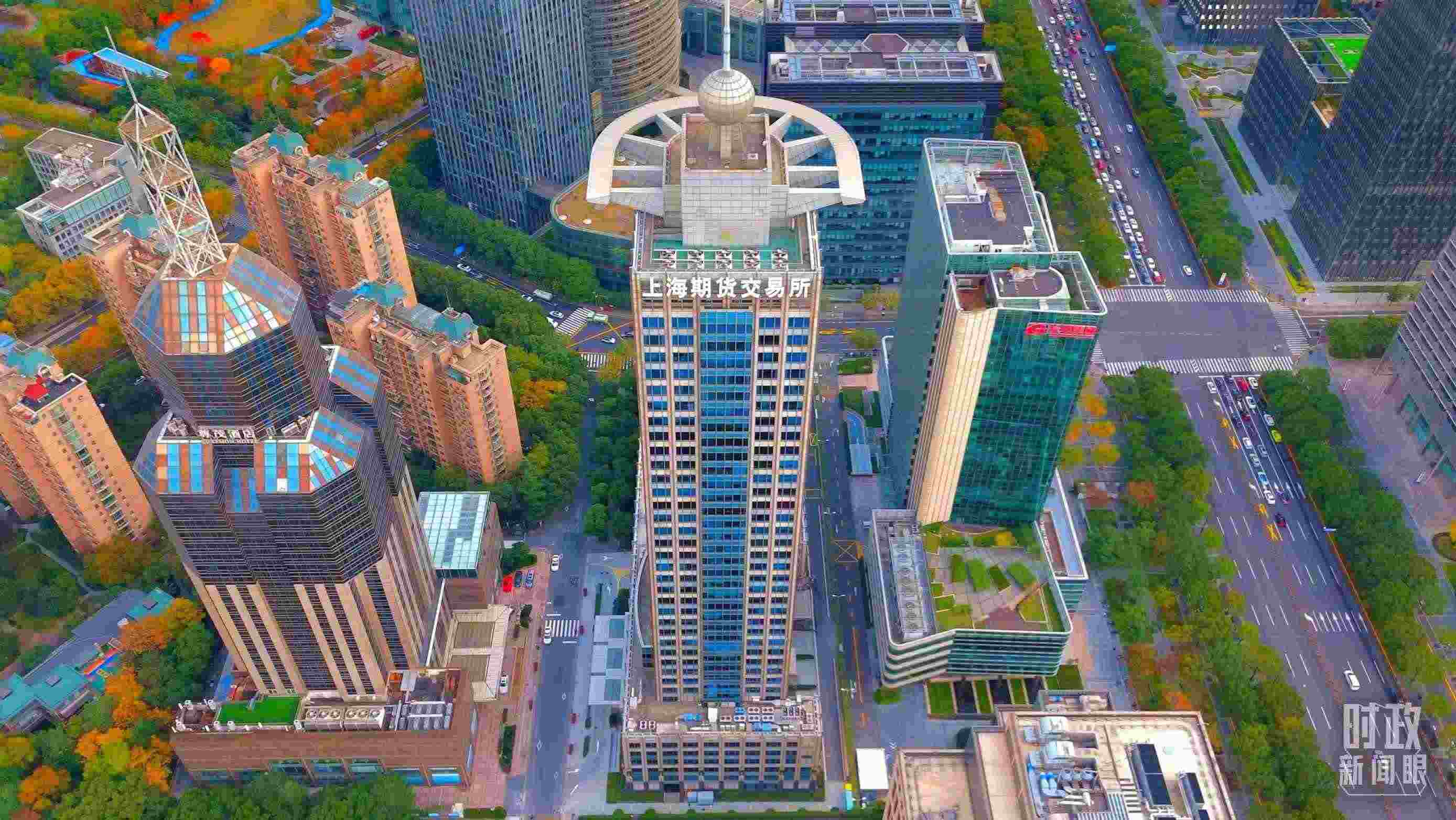 △上海期貨交易所。（總臺記者郭恩友拍攝）