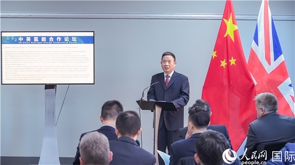 武漢市人大常委會(huì)副主任龍良文致辭。人民網(wǎng) 郭錦標(biāo)攝