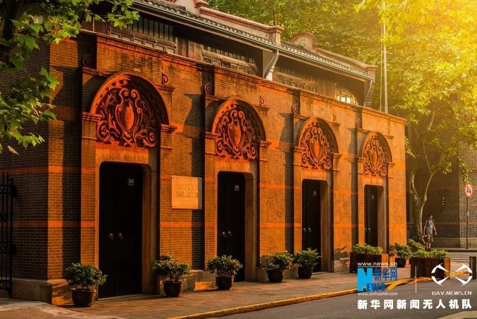 晨曦下的中共一大會(huì)址紀(jì)念館。新華網(wǎng) 吳愷 攝