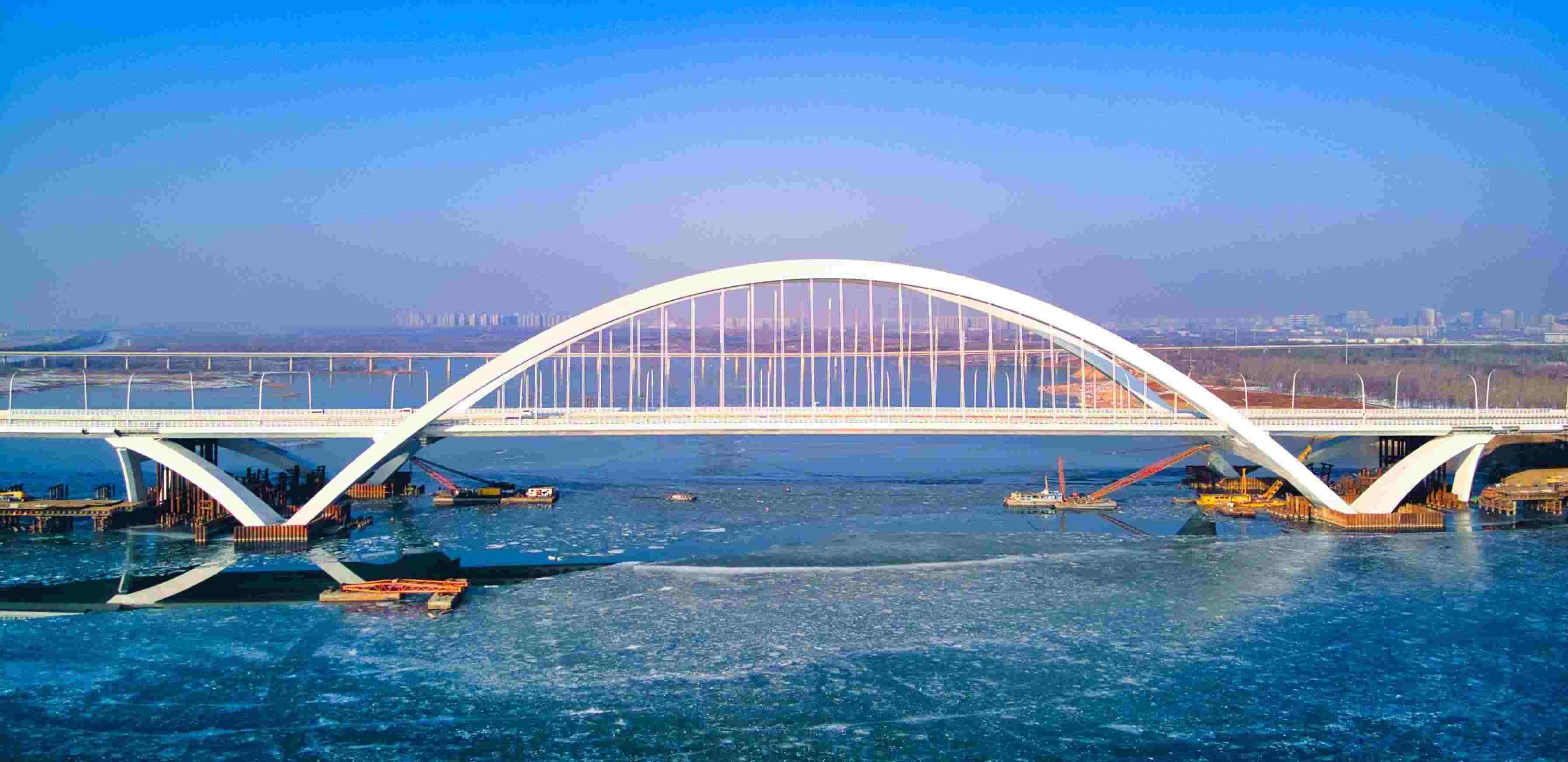 開通后的京雄大橋。受訪方供圖