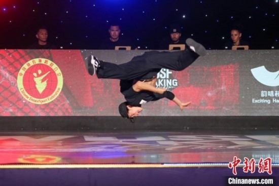 今年7月，首屆亞洲霹靂舞錦標(biāo)賽在拱墅運河體育公園體育館舉行。郭天奇 攝