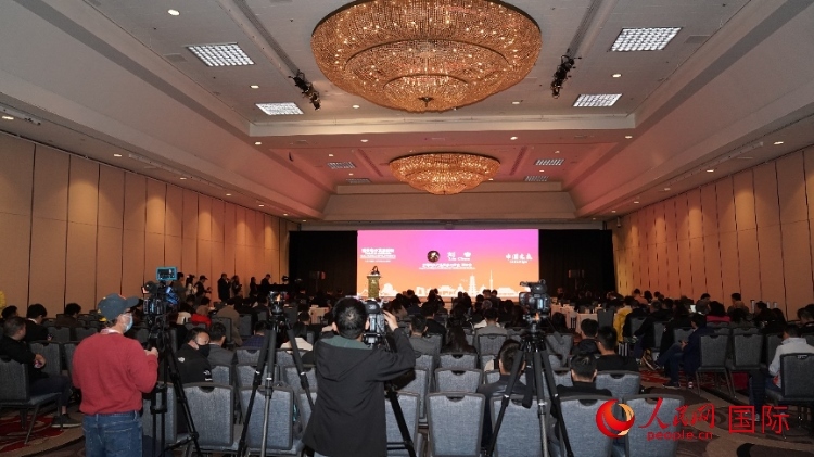 “中國之夜暨消費電子發(fā)展論壇”現場。人民網記者 鄧圩攝