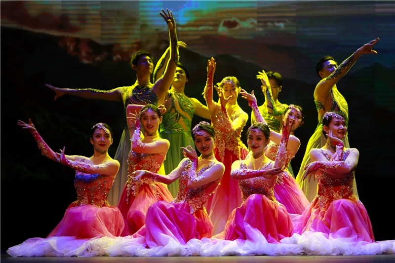 2024年“四海同春”慰僑訪演團亞太團新西蘭惠靈頓演出現(xiàn)場。圖片由陸欣讌、孟韜、葉勇提供