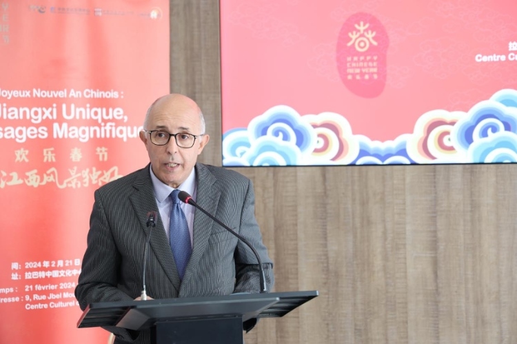 拉巴特文化藝術(shù)遺產(chǎn)復(fù)興協(xié)會主席德里希致辭?；艟z