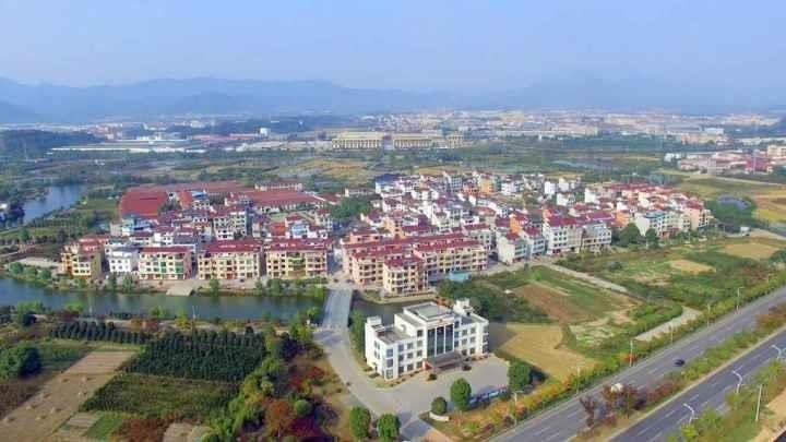 △俯瞰后陳村。