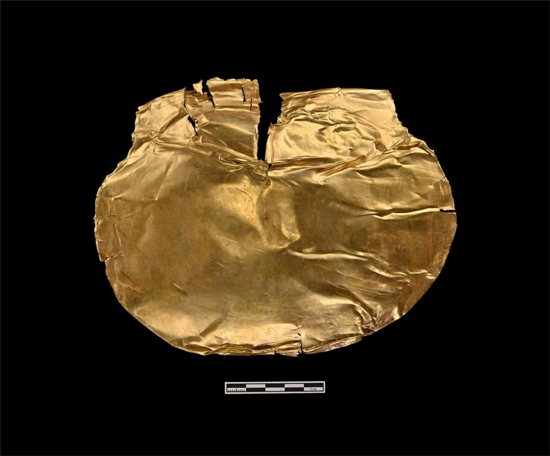 金覆面。中國文物報社供圖