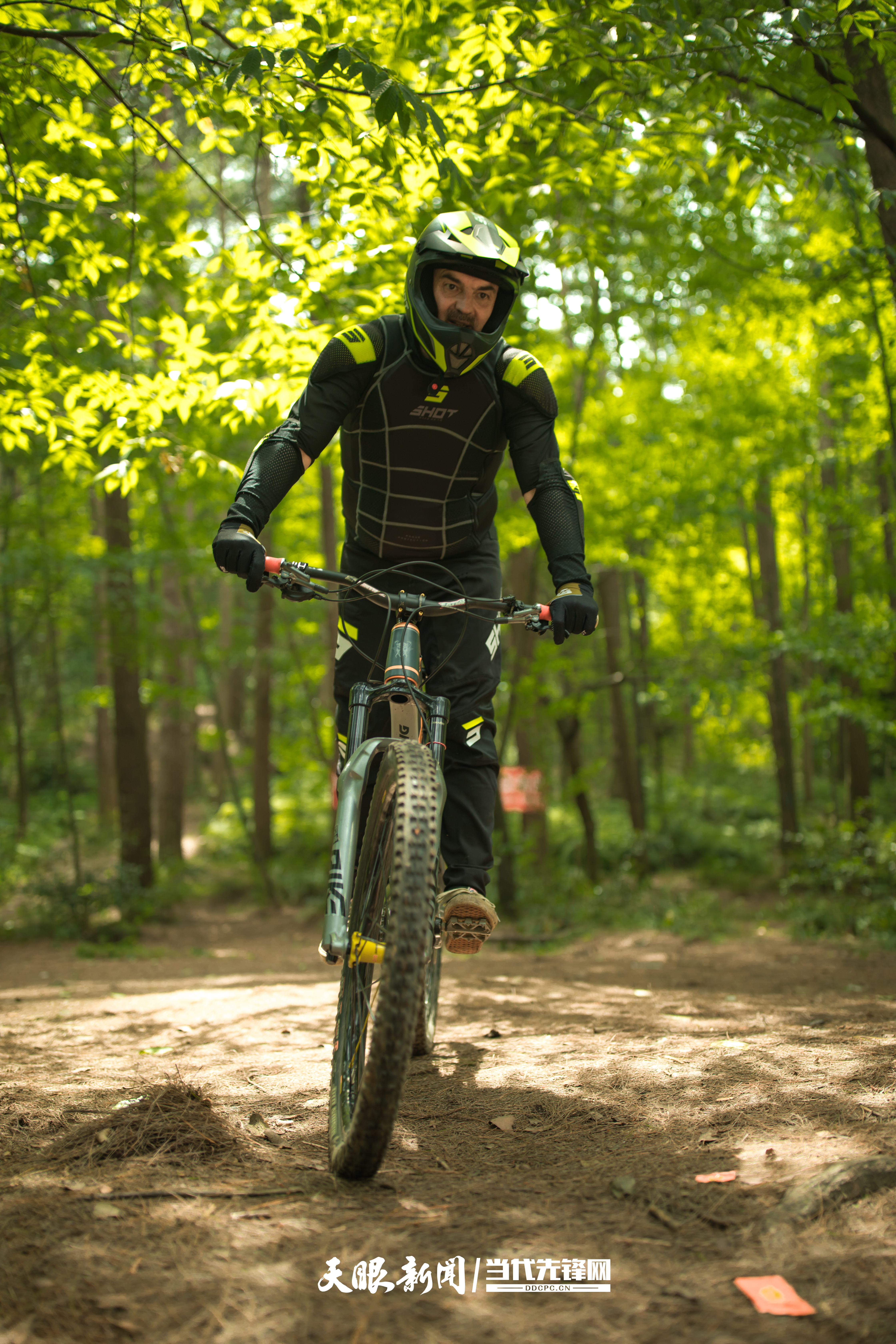 法國小輪車運動員弗雷德里克·摩爾。