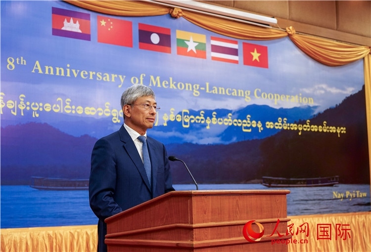 陳海大使致辭。人民網(wǎng)記者 謝佳君攝