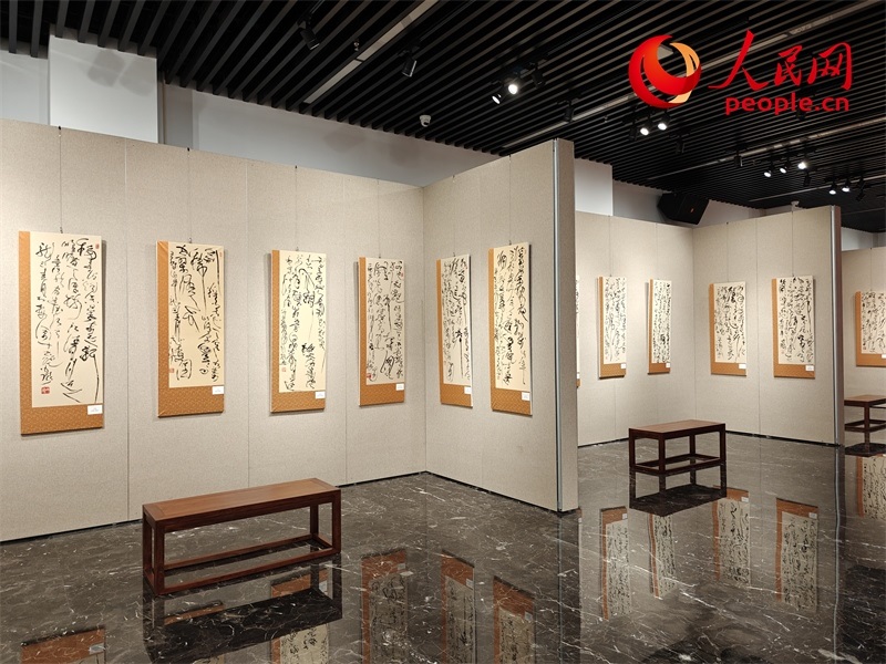 展廳現(xiàn)場。人民網記者 韋衍行攝