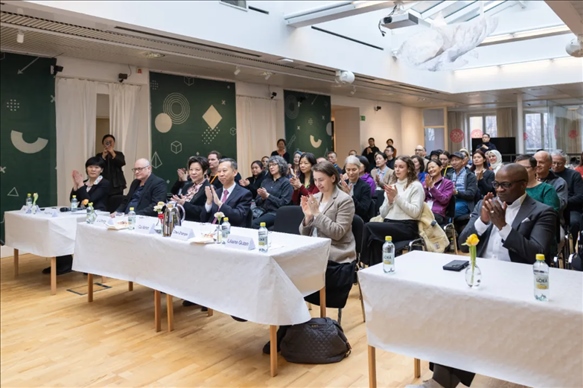 活動現(xiàn)場。中國駐瑞典大使館供圖