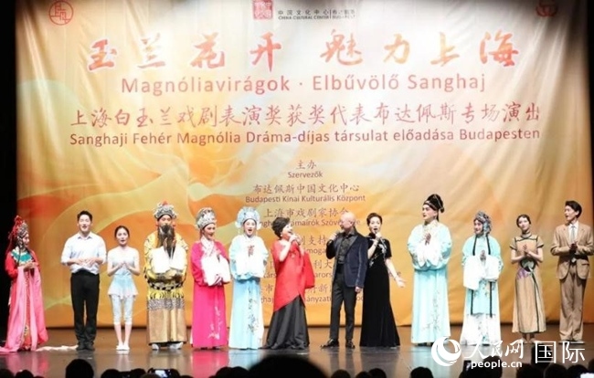 “玉蘭花開·魅力上?！弊哌M(jìn)布達(dá)佩斯。葉辰亮攝