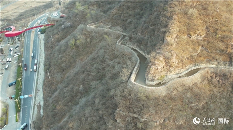 紅旗渠。人民網(wǎng)記者 劉寧攝