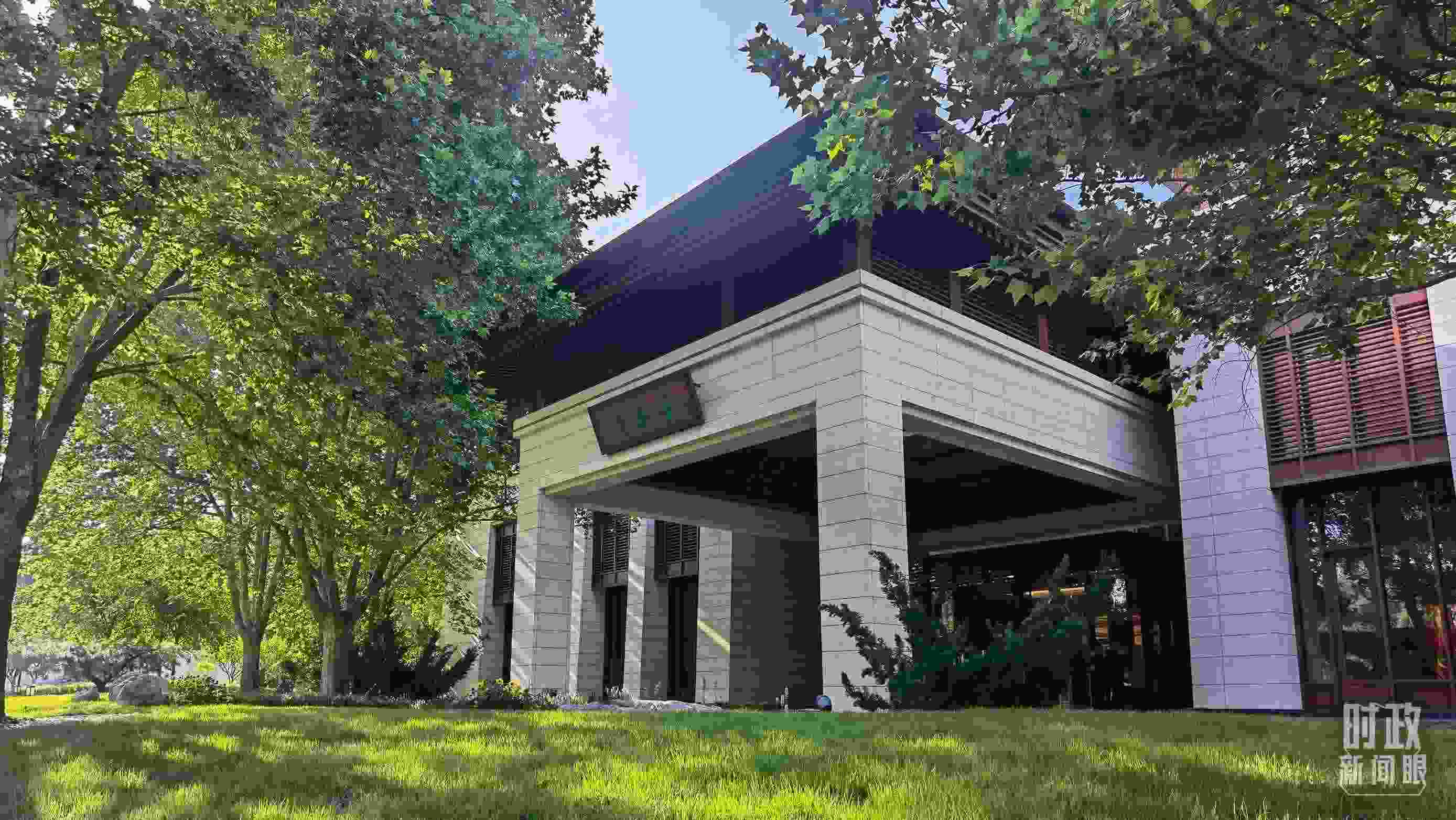 △釣魚臺芳華苑。（總臺央視記者石丞拍攝）