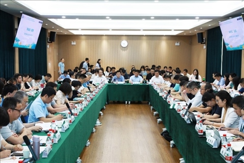 守正創(chuàng)新推動(dòng)思政課建設(shè)內(nèi)涵式發(fā)展學(xué)術(shù)研討會(huì)現(xiàn)場(chǎng)。武漢大學(xué)供圖