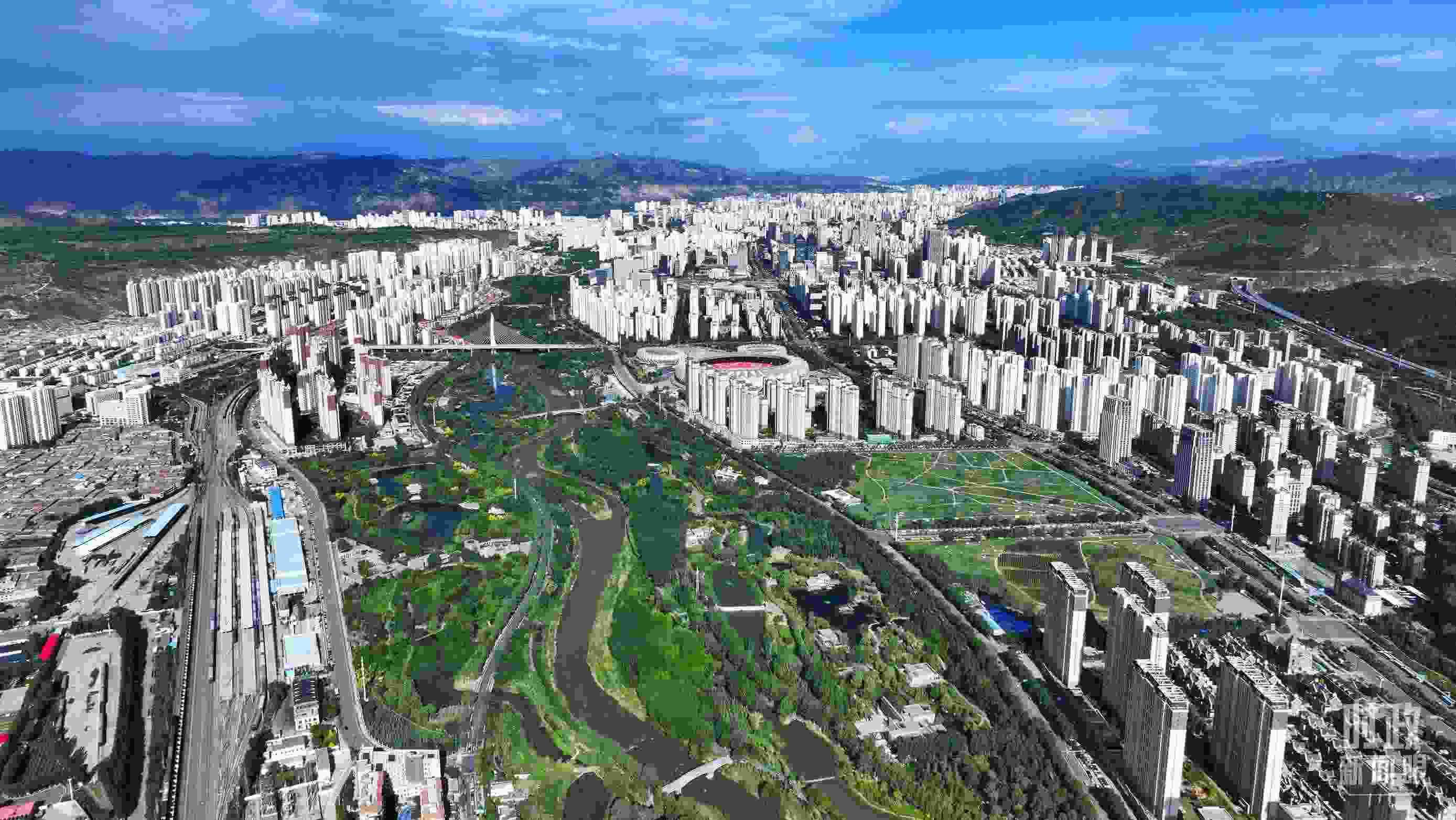 △青海西寧。（總臺央視記者范凱拍攝）