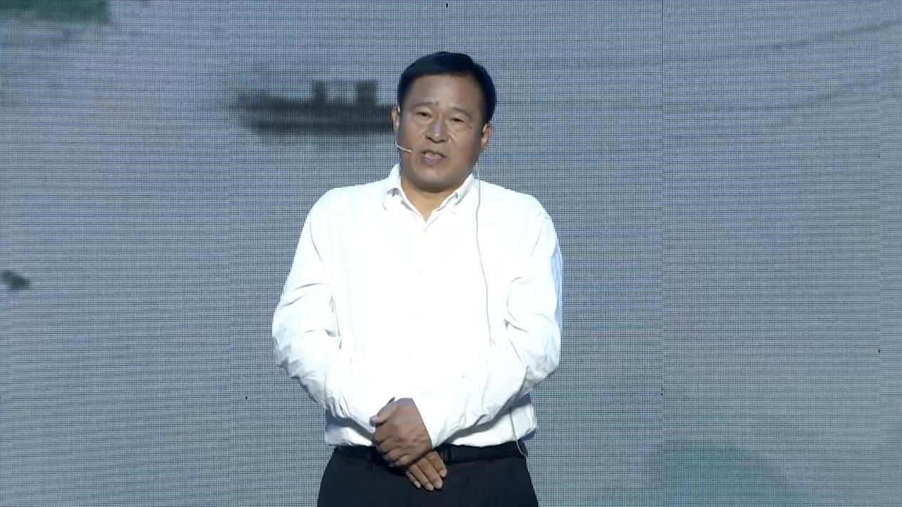 浙江大學(xué)藝術(shù)與考古學(xué)院教授林留根現(xiàn)場講述。